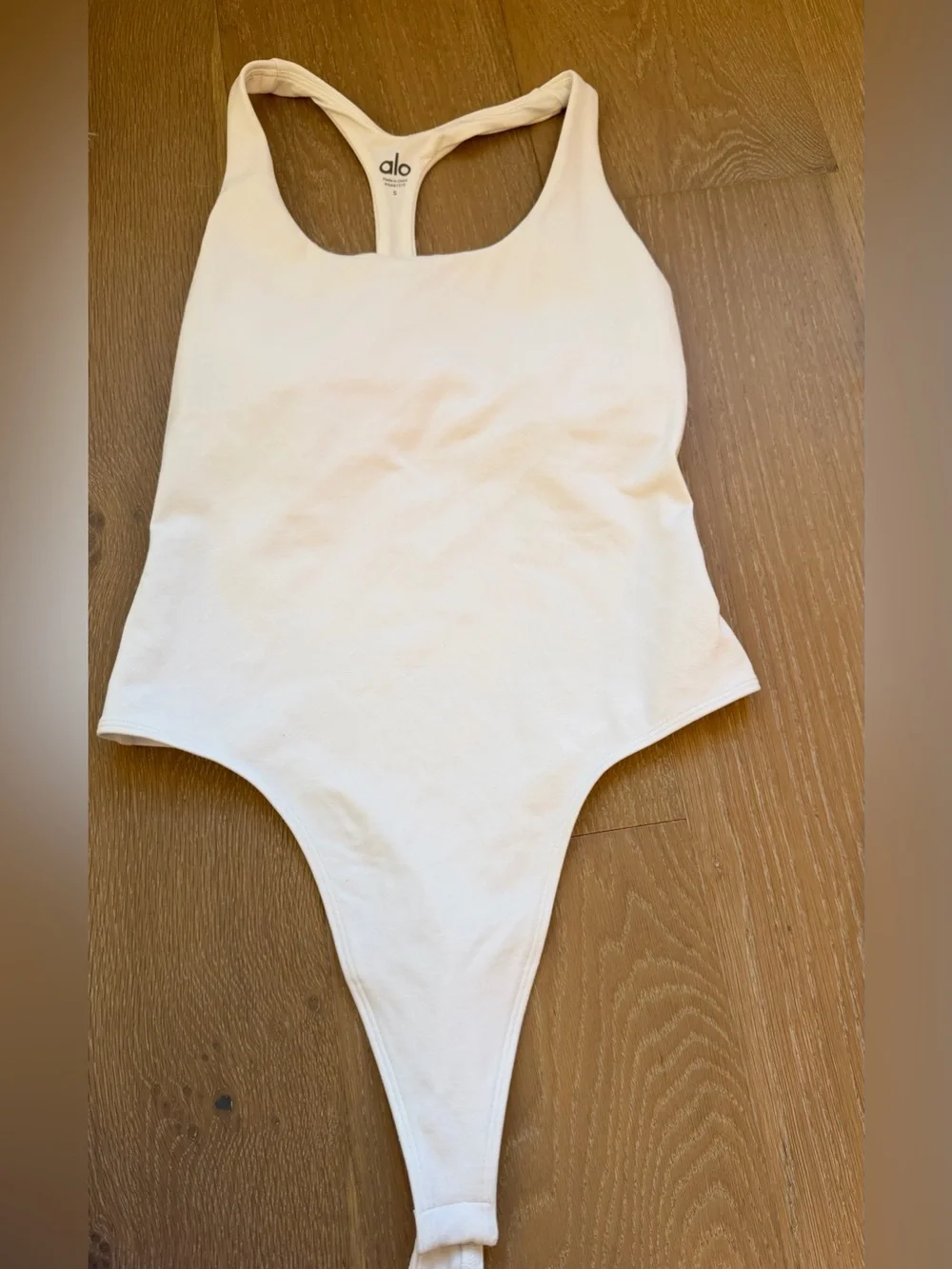 Alo White Women’s Bodysuit